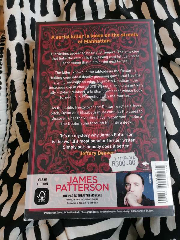 James Patterson murder games.