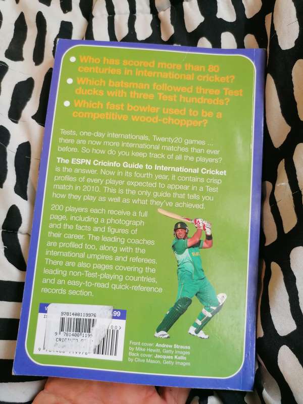 ESPN Cricinfo Guide to International Cricket 2010, Steven Lynch
