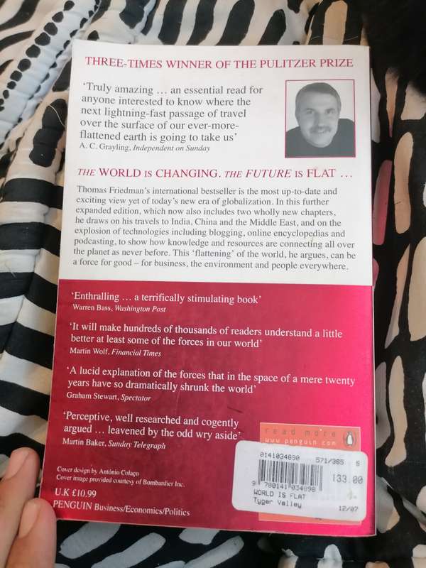 The World Is Flat Book by Thomas Friedman
