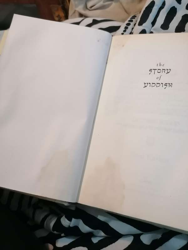 The Story of Yiddish Book by Neal Karlen