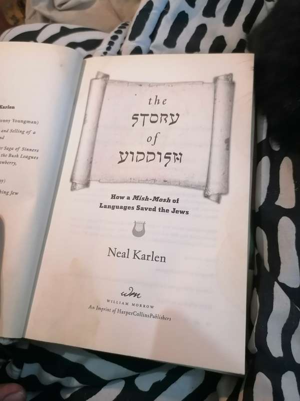 The Story of Yiddish Book by Neal Karlen
