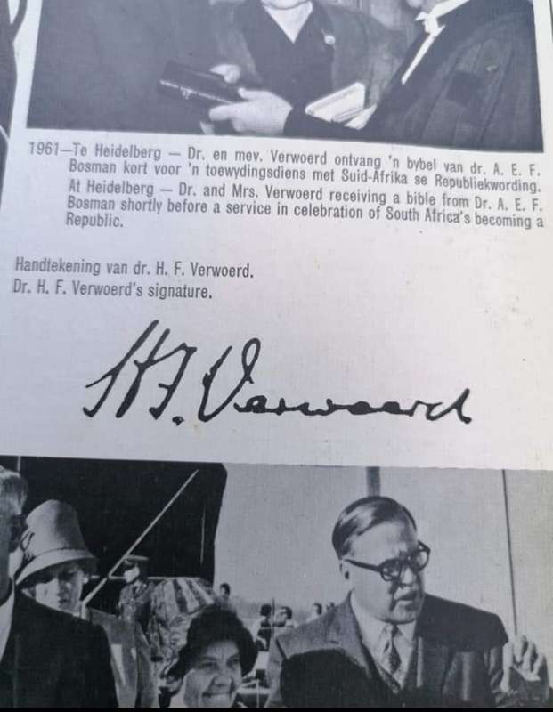 Double Album Hy Was `N Man Die Herdenkingsalbum H.F. Verwoerd