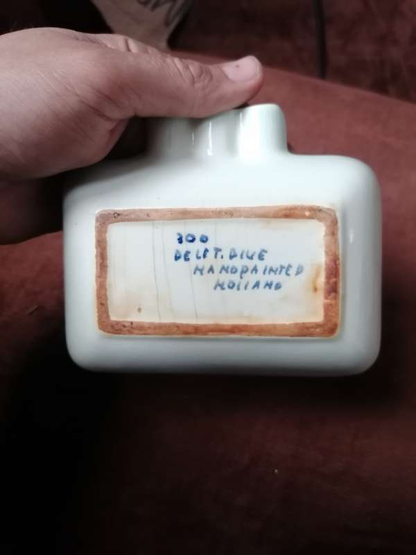 Hand painted Vintage DELFT BLUE Delft Holland Ashtray