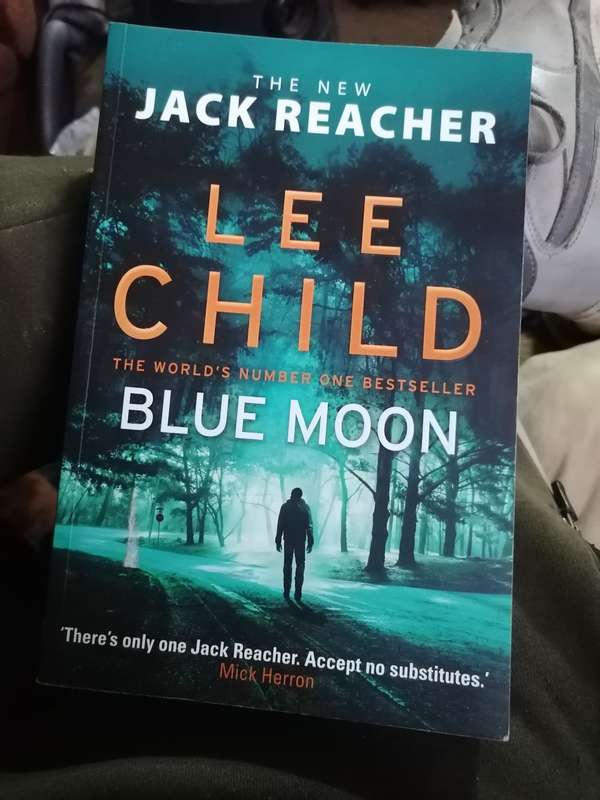 BLUE MOON LEE CHILD BOOK