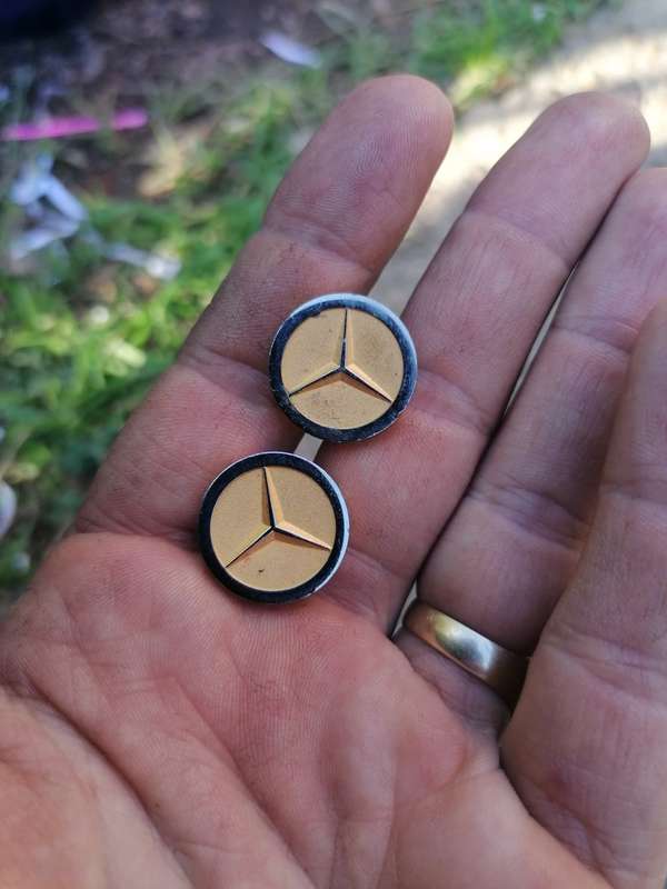 Pair of Mercedes-Benz cufflinks