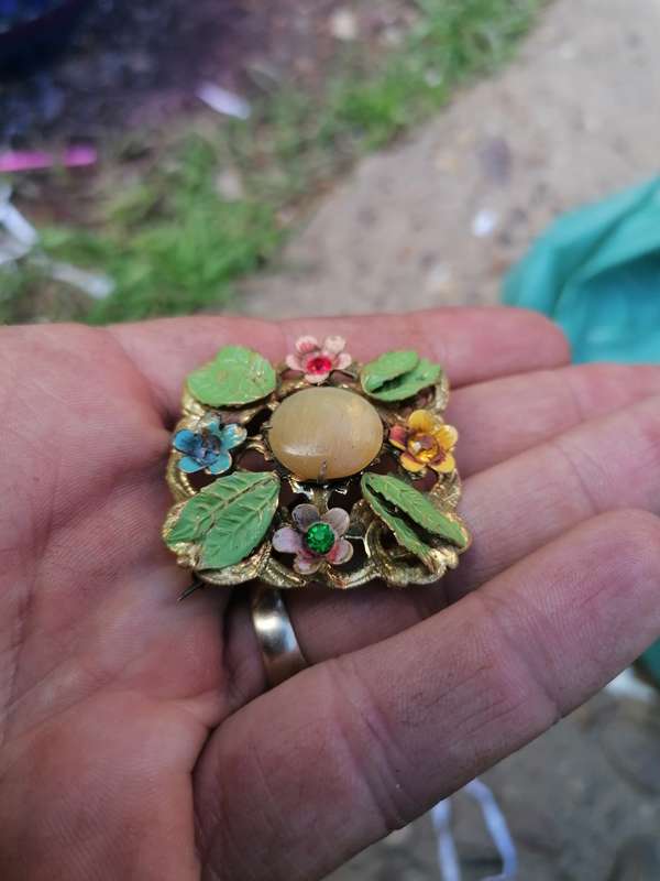 Vintage Czech brooch 1920s/1930s