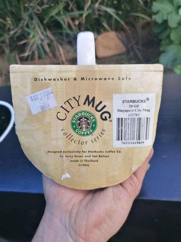 STARBUCKS 1994 LIMITED SERIES SINGAPORE 20 oz MUG