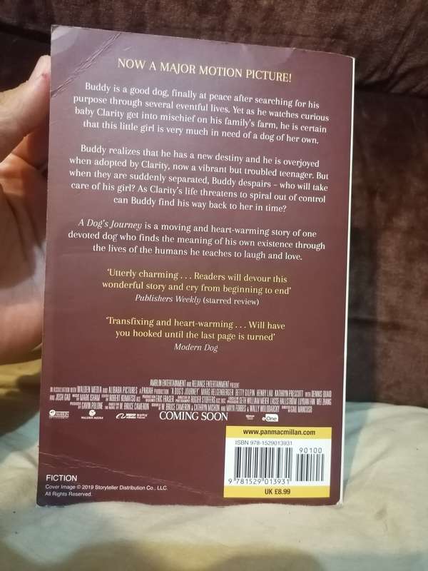 A DOG'S JOURNEY BY W. BRUCE CAMERON