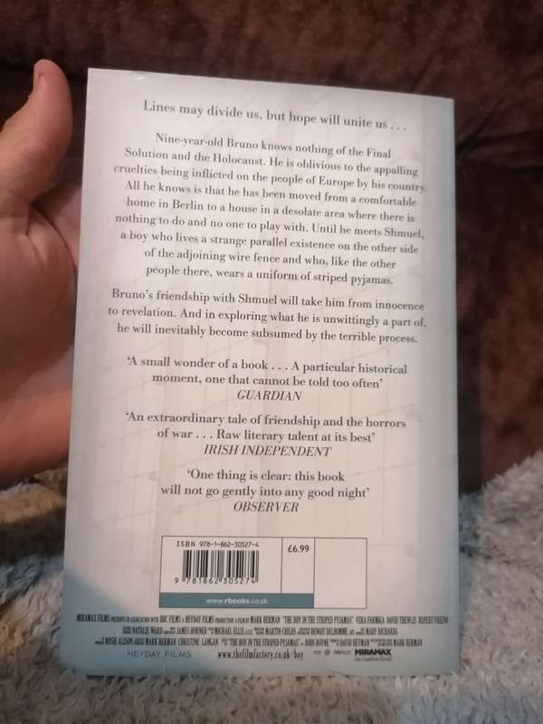 The Boy in the Striped Pyjamas Novel by John Boyne