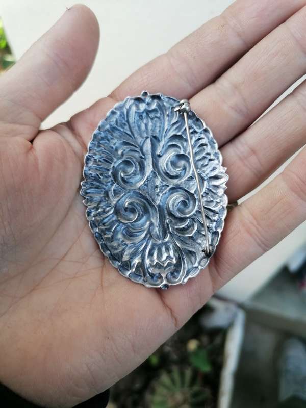 Vintage silver brooch /pendant