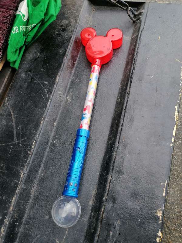 Disney On Ice Mickey Mouse 3 Modes Light Up Flashing Wand