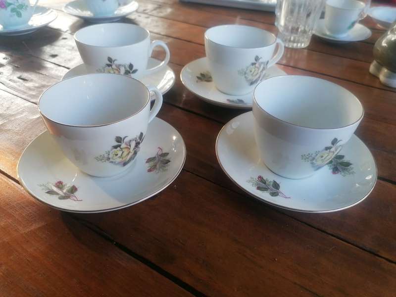 Cup and sauser set