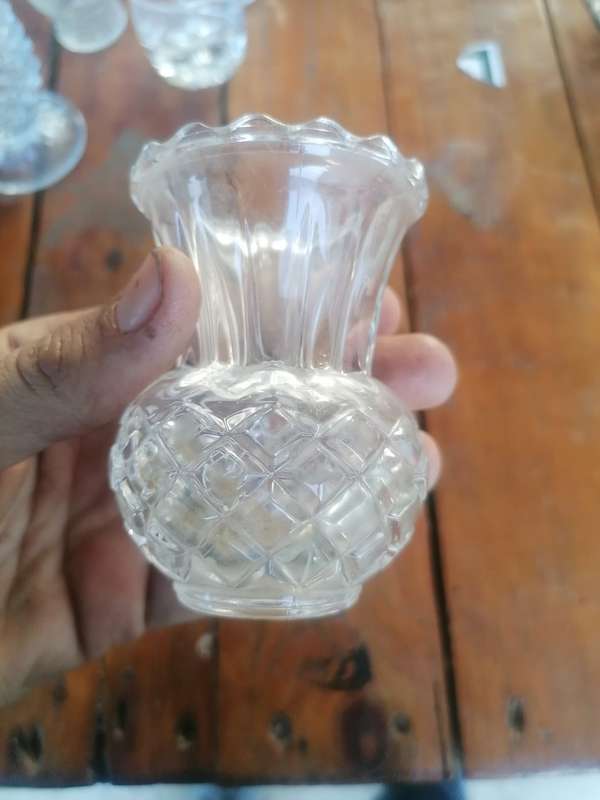 Crystal de France Small Budd Vase