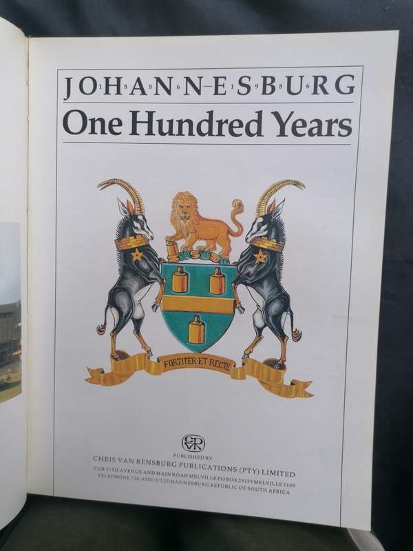 JOHANNESBURG One Hundred Years