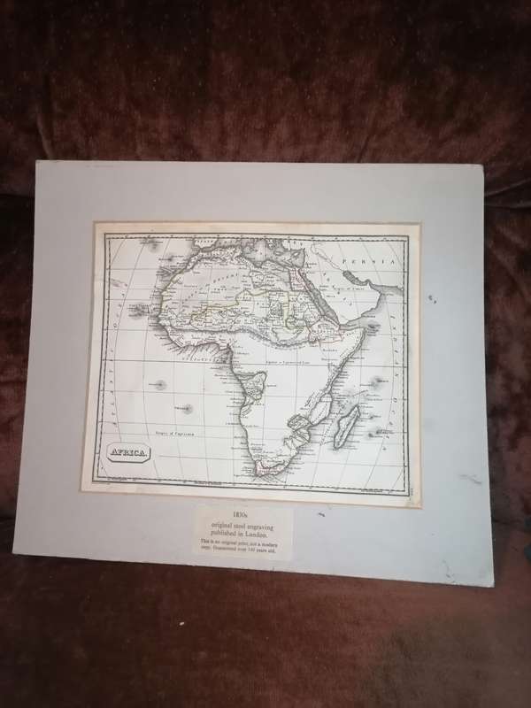 1830`s original steel engraving published in London.  The is an original print, not a modern copy.