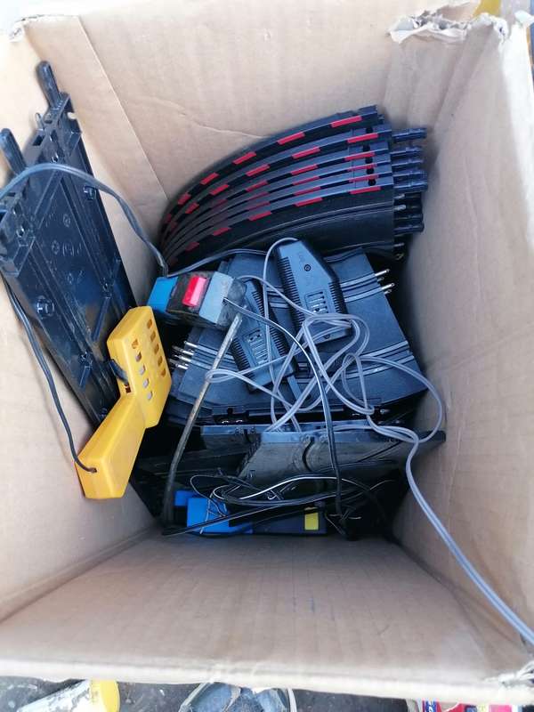 Joblot mix tracks and cars