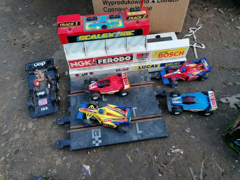 Joblot mix tracks and cars