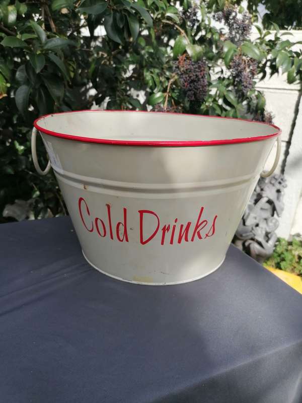 Vintage cold drink Ice Bucket