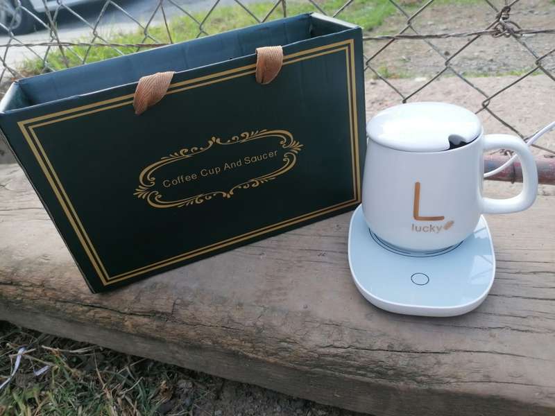 Ceramic Coffee Cup Saucer Warmer