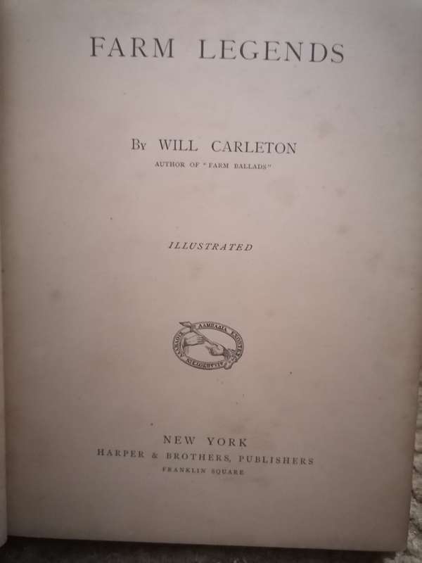 1875 Farm Legends Will Carleton