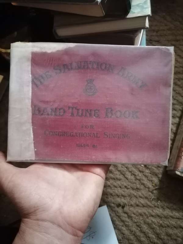 THE SALVATION ARMY BAND TUNE BOOK FOR CONGREGATIONAL SINGING 1928 Robertson