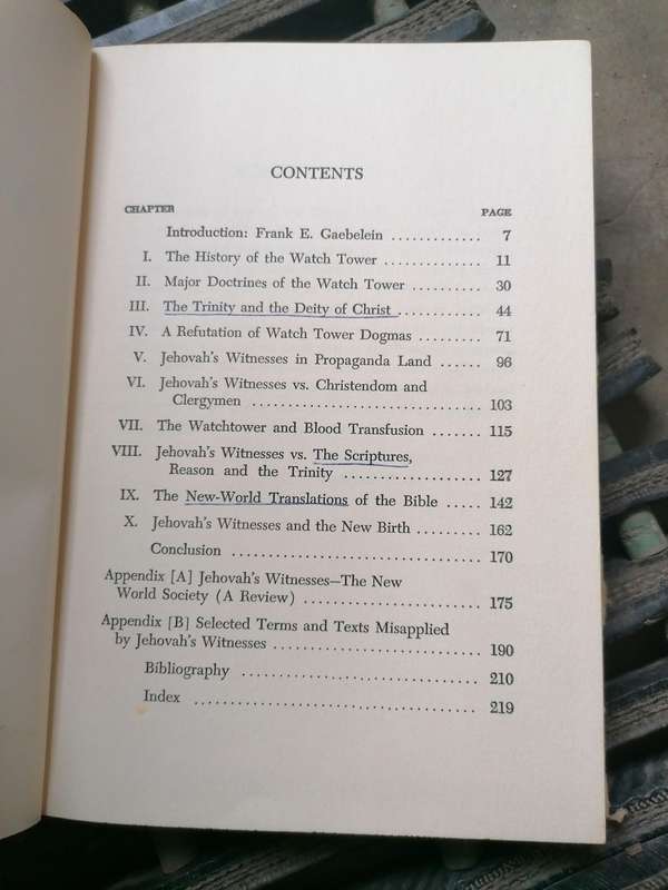 Jehovah of the Watchtower Book by Walter Ralston Martin
