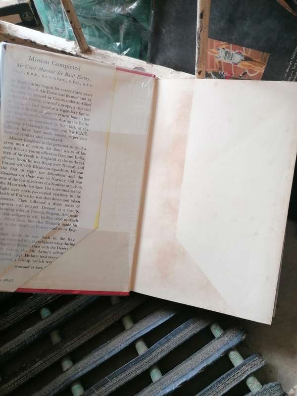 Mission completed Book by Basil Embry