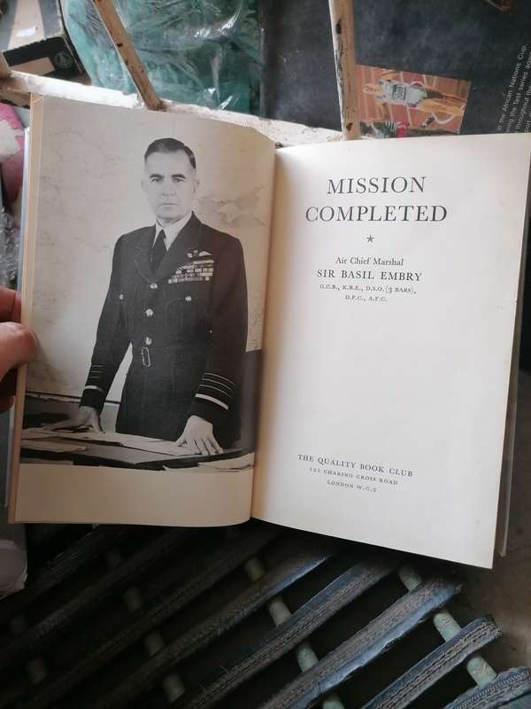 Mission completed Book by Basil Embry