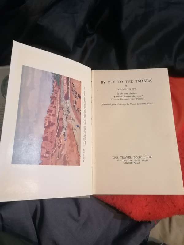 By bus to the Sahara Book by Gordon West
