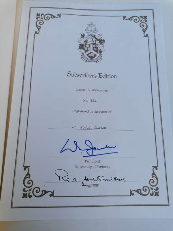 The Mammals of the Southern African Subregion  Signed by the author, John, D Skinner. Expanded revis