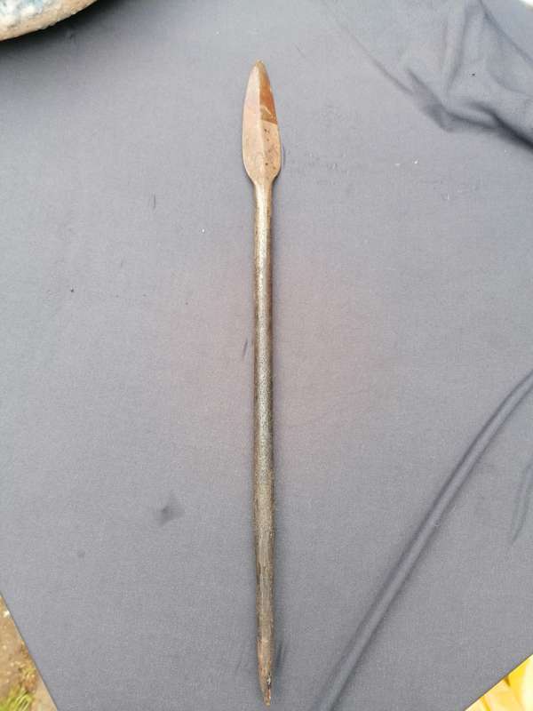 Antique zulu spearhead