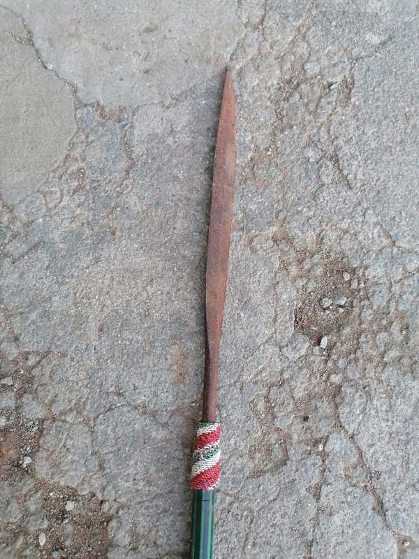 Old zulu spear