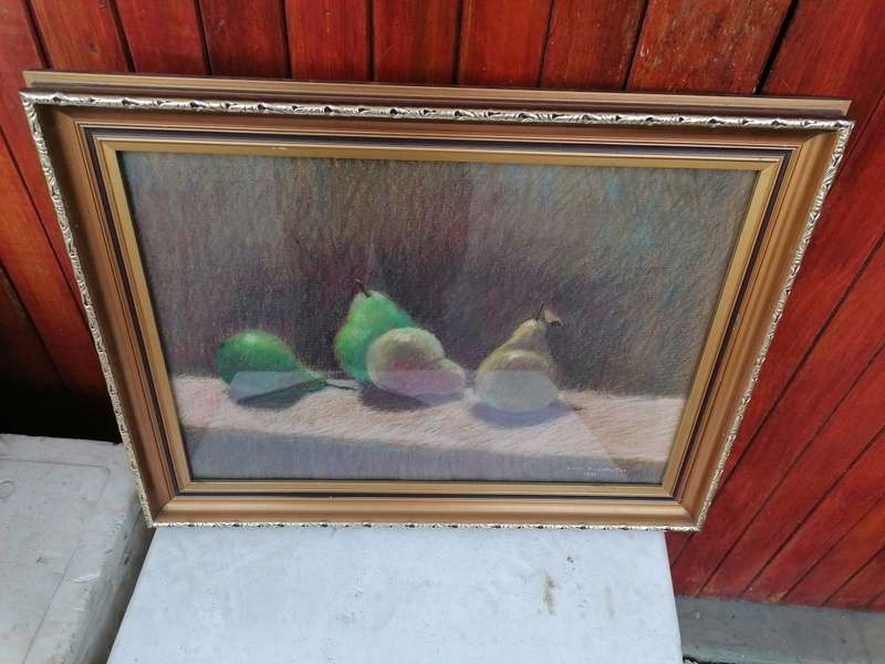 Painting by Montagu artist Louis Kachelhoffer 1991