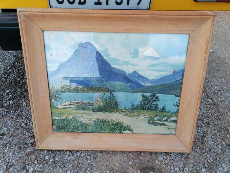 Antique picture frame