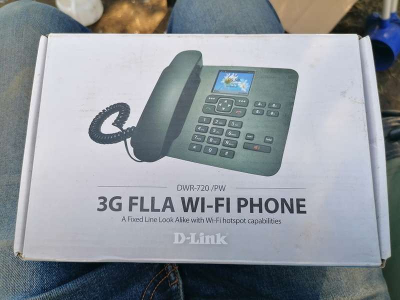 3g flla wifi phone dwr 720 pw unused