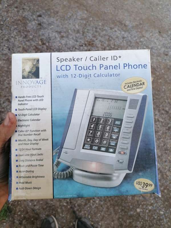 Innovage Products LCD Touch Panel Phone
