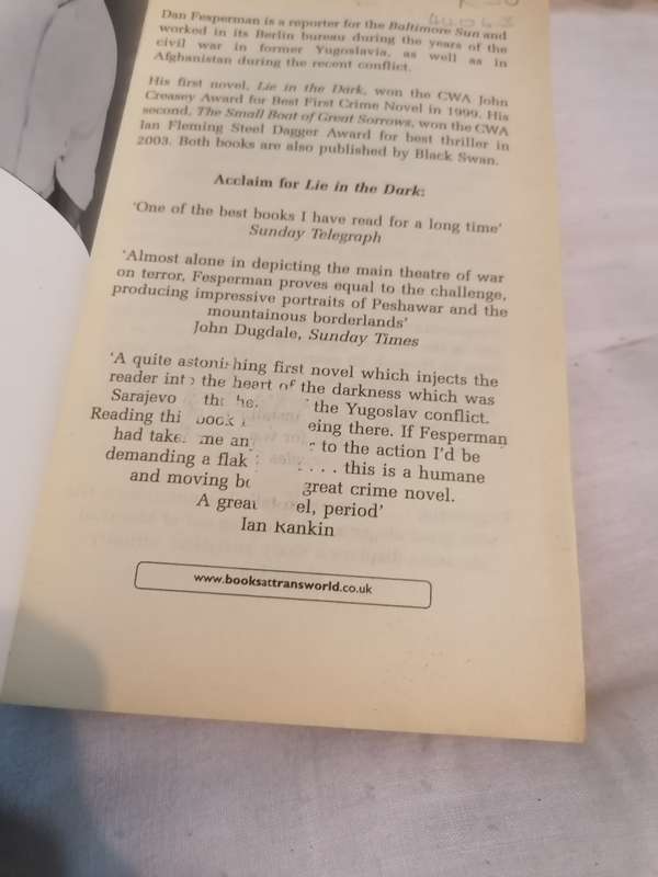 The Warlord's Son Book by Dan Fesperman