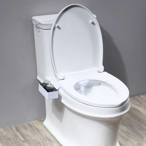 Dual nozzle Bidet attachment