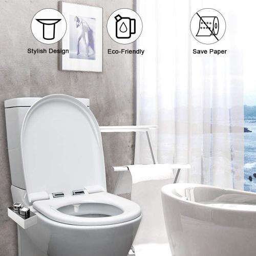 Dual nozzle Bidet attachment