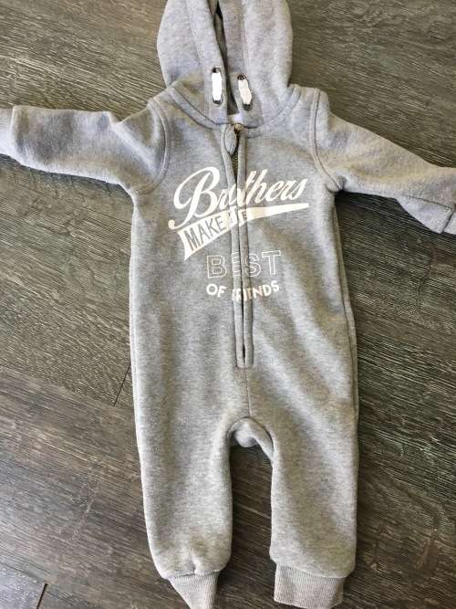 ***SALE -STUNNING HOODED BABY GROWS ***SAVE 100.00