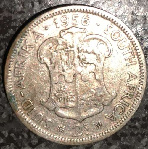 SALE - RARE 1956 2 SHILLINGS SA COIN ***GREAT CONDITION***