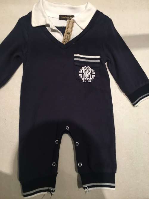**75% OFF SALE - Exclusive Range ... Just Unpacked - Roberto Cavalli Baby Grow **SAVE 500.00