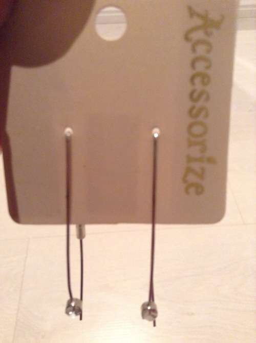 ***Xmas specials - 75% Off Stunning Silver Accessorize earrings***