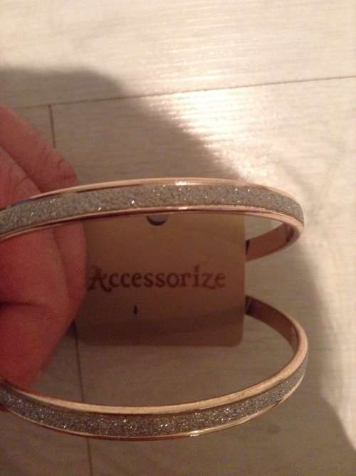 ***Xmas Specials - 75% Off Stunning Rose plated Accessorize bangles***