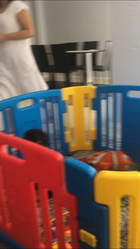 *** Super Saver Sale : stunning toddler fold away play pen *** Save R2000