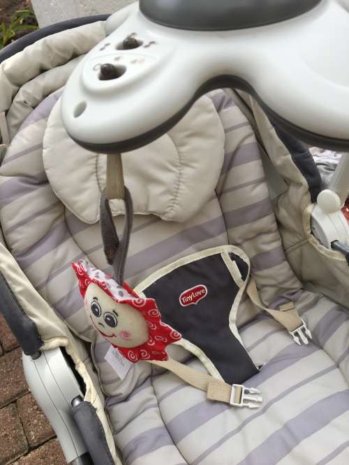 ***Warehouse Clearance Sale : Amazing Tiny Love Cozy Rocker, bed or chair  ***