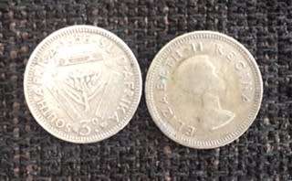 FLASH SALE - EXTREMELY RARE 1956 SILVER 3D SA COIN ***EXCELLENT CONDITION***