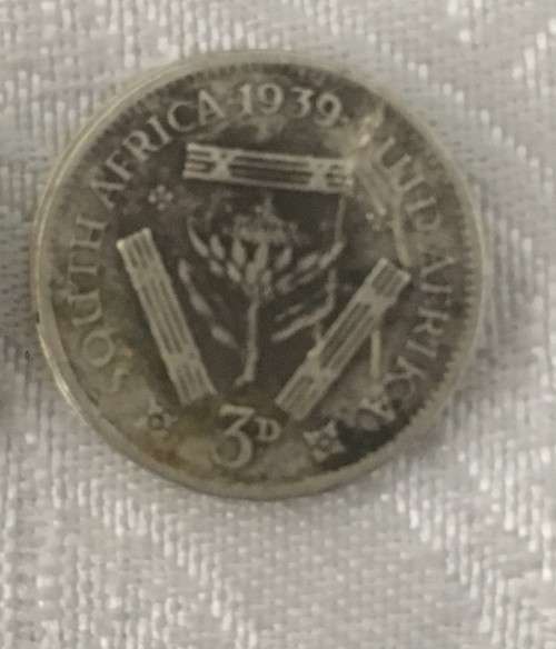 SALE - EXTREMELY RARE 1939 SILVER 3D SA COIN ***EXCELLENT CONDITION***