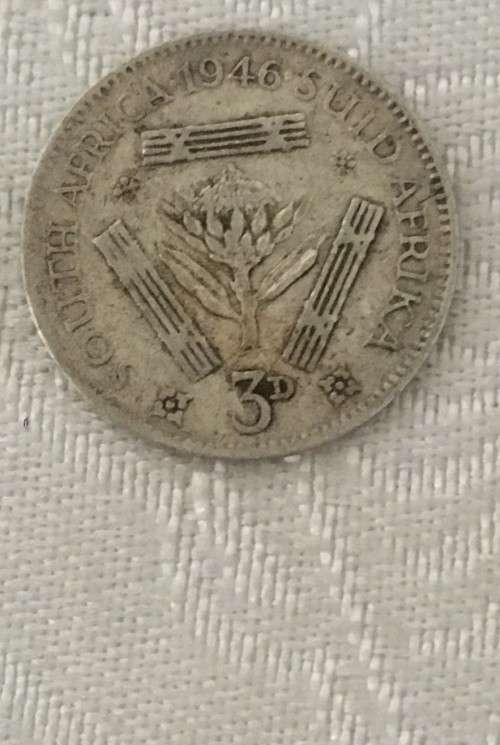FLASH SALE - EXTREMELY RARE 1946 SILVER 3D SA COIN ***EXCELLENT CONDITION***