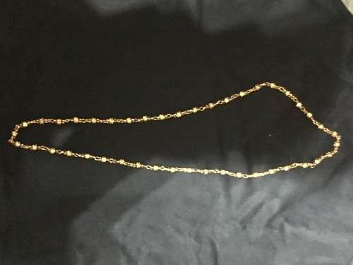 Free Jewellry box with the purchase of this Stunning 9ct Gold plated long length chains